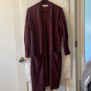 Loft long cardigan